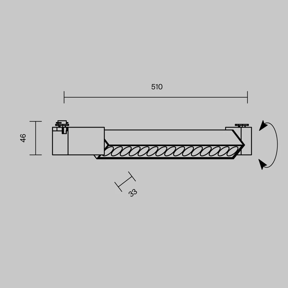 Points Rot Unity Track Lighting -Integrated LED - Image 68