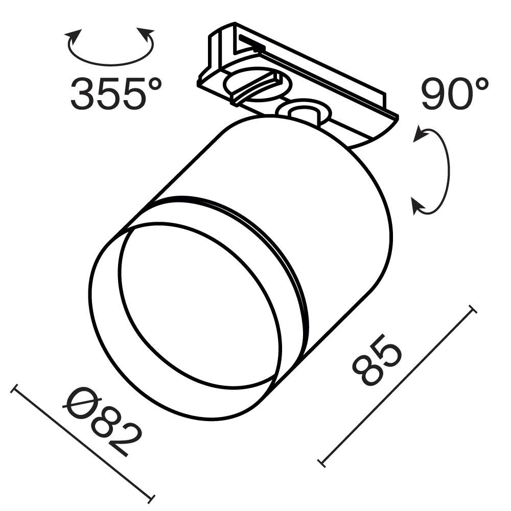 Polar Unity Track Luminaire GX53 - Image 19