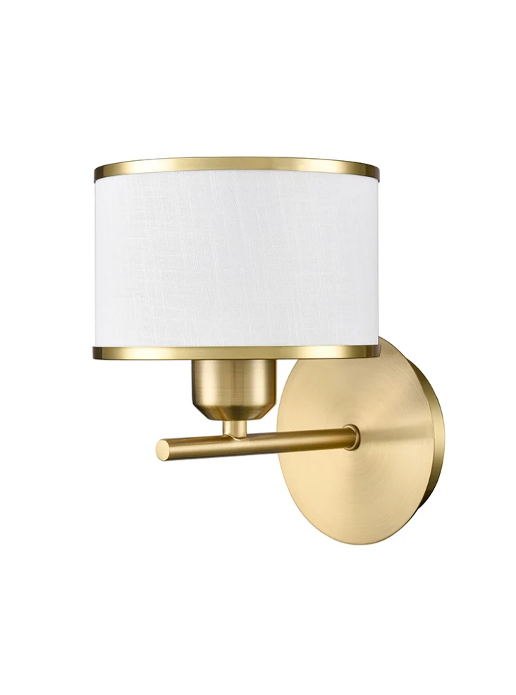 Polaris 1lt Wall Bracket- Aged Brass/ Satin Nickel - Image 3