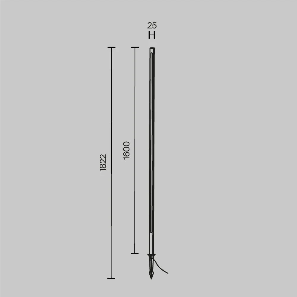 Pole LED Bollard Light 3000K IP65 - Image 5