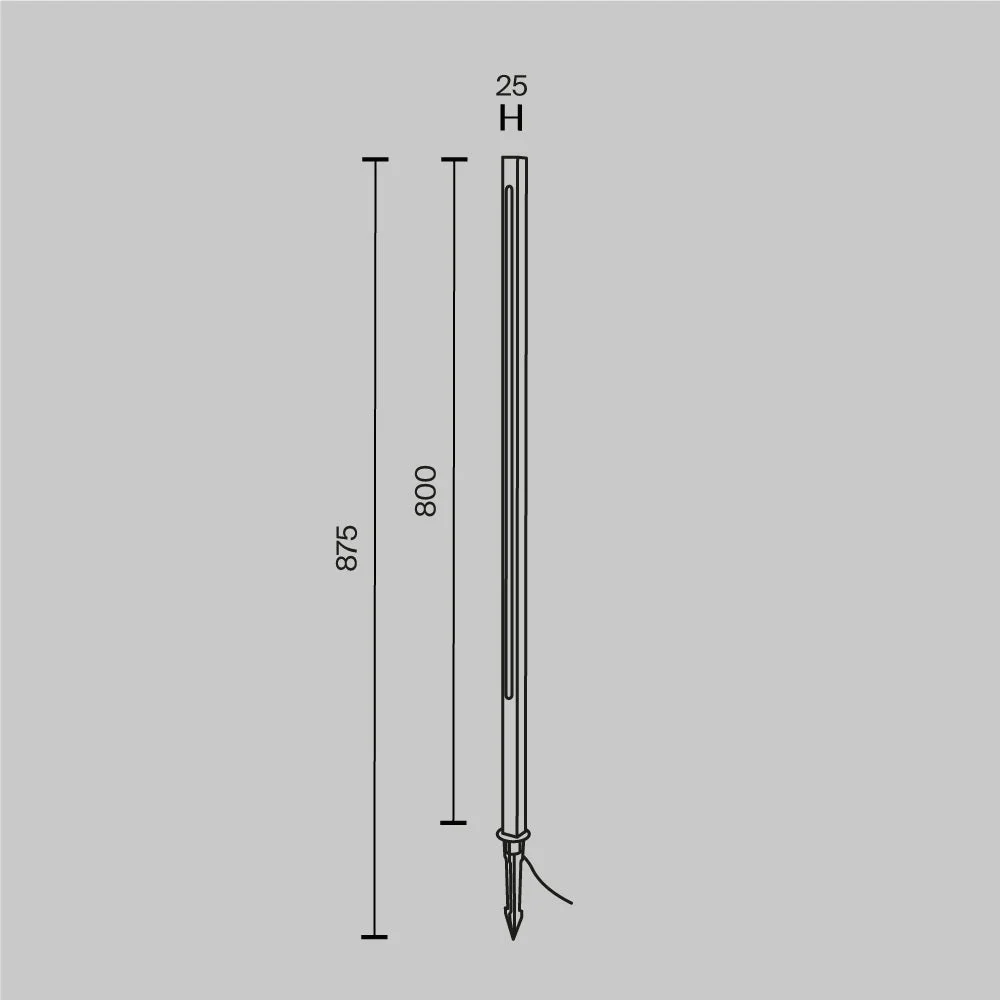 Pole LED Bollard Light 3000K IP65 - Image 7