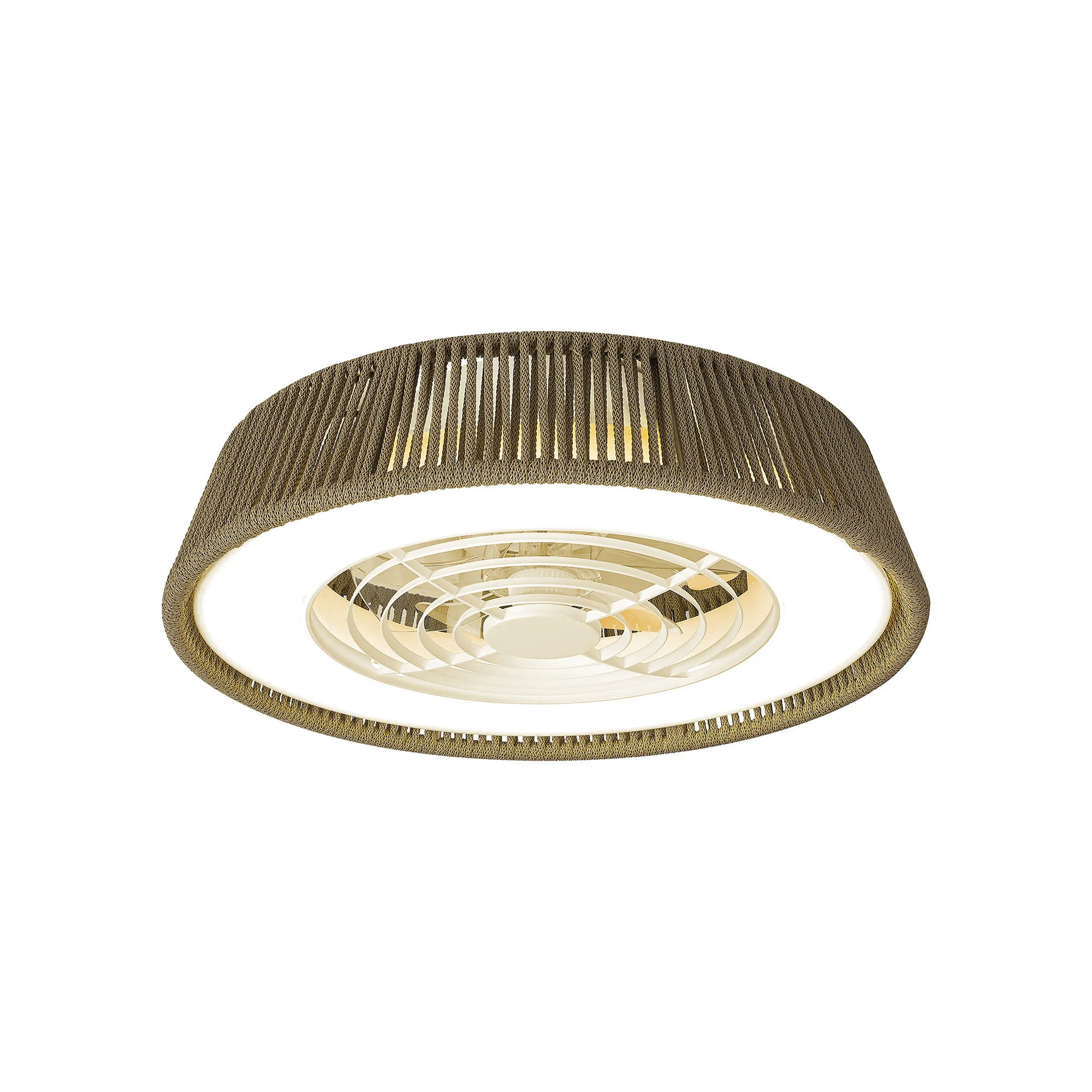 Polinesia LED Fan Remote Control -  Beige Oscu - Image 4