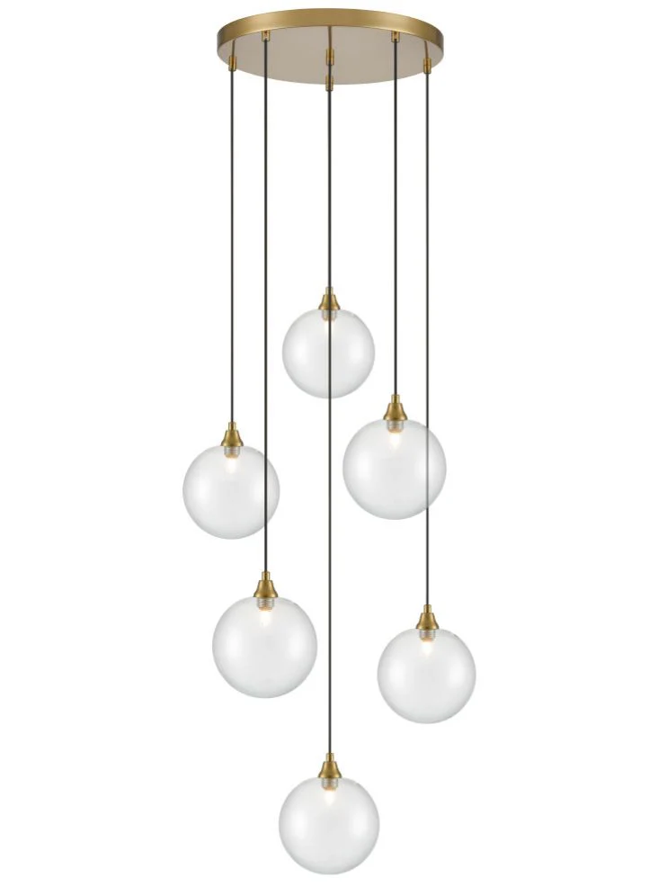 Polo 3/6Lt Cluster Ceiling Light in Various Finish - Image 12
