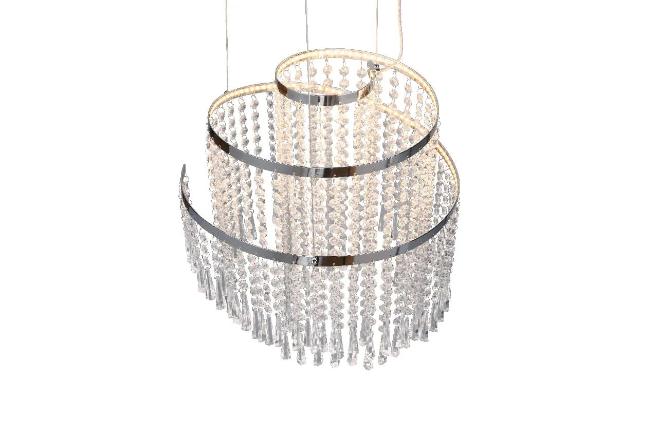 Pomp 1Lt LED Crystal Ceiling Light - Image 3