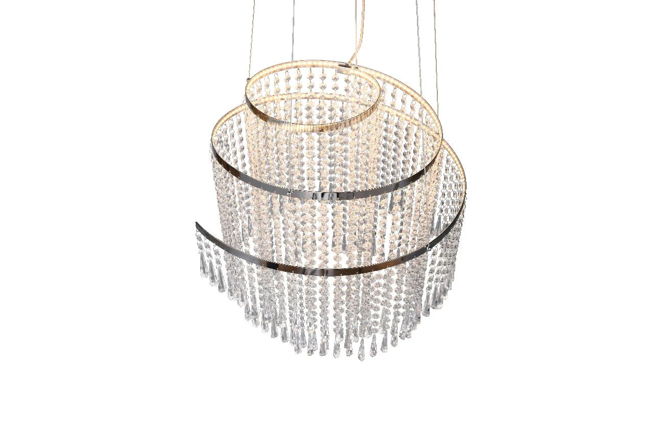 Pomp 1Lt LED Crystal Ceiling Light - Image 4