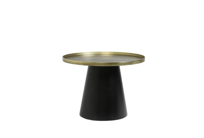 Popeta Coffee Table - Antique Bronze Finish - Image 12