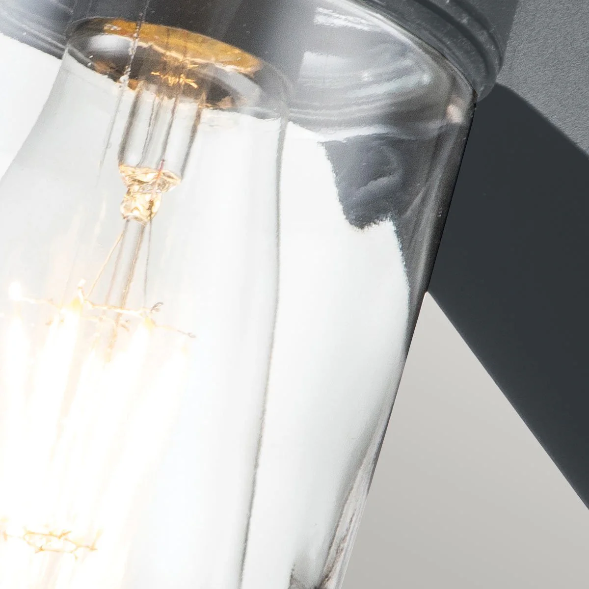 Portfino 1 Light Wall Lantern - Grey - Image 5