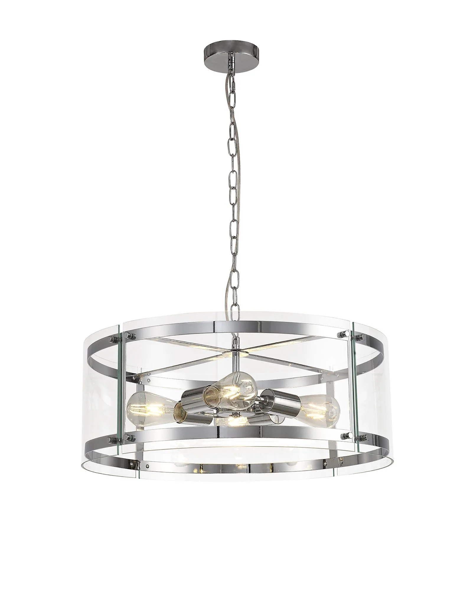 Portland 2/4Lt Centre Ceiling Light - Various Finishes - Image 4