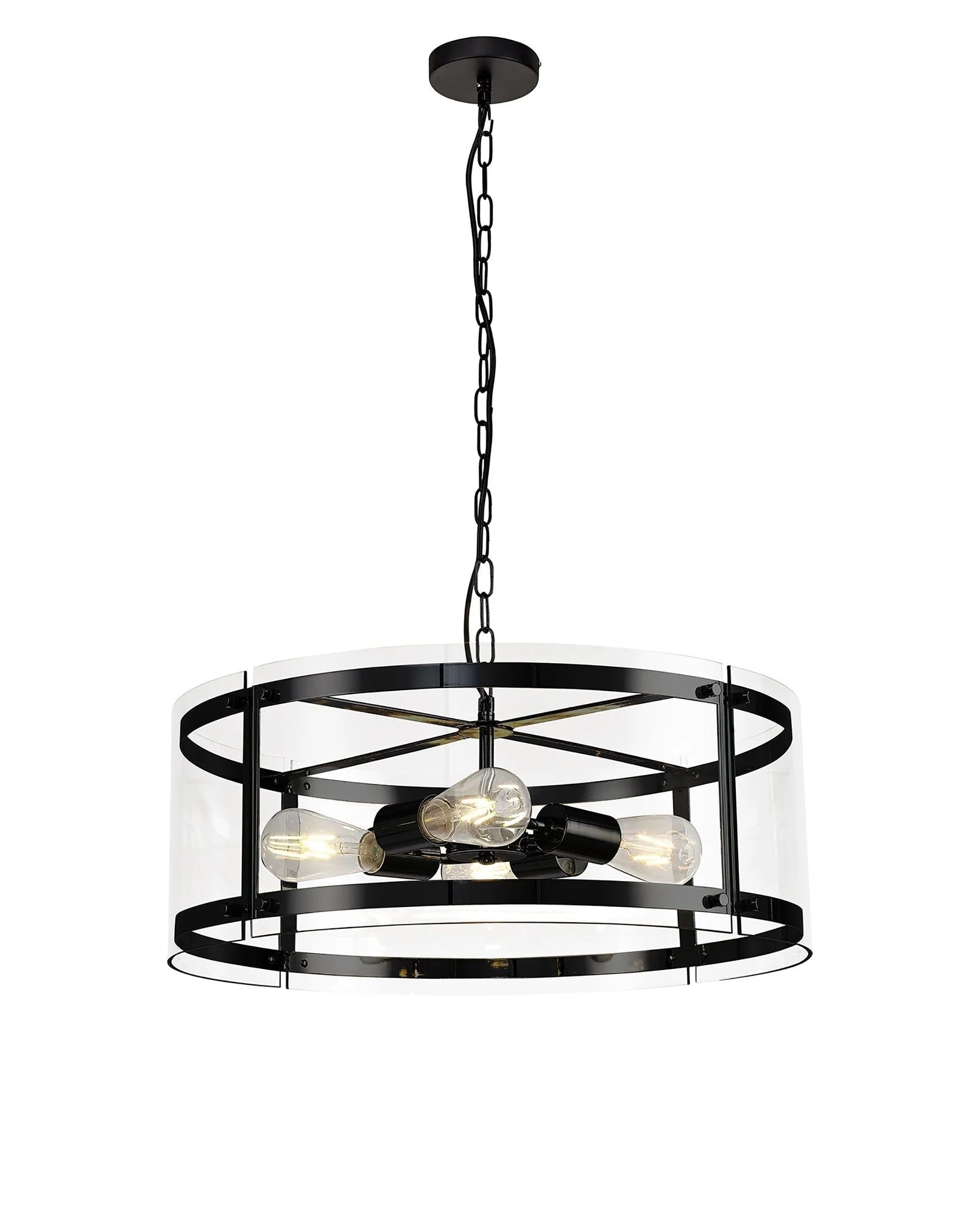 Portland 2/4Lt Centre Ceiling Light - Various Finishes - Image 5