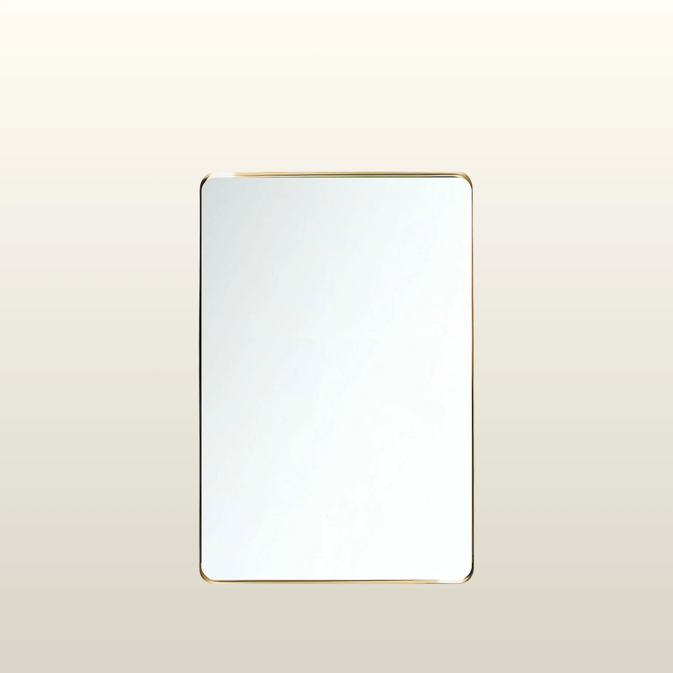 Portland Rectangular/ Round/ Oval Gold Mirror- Various Sizes - Image 2
