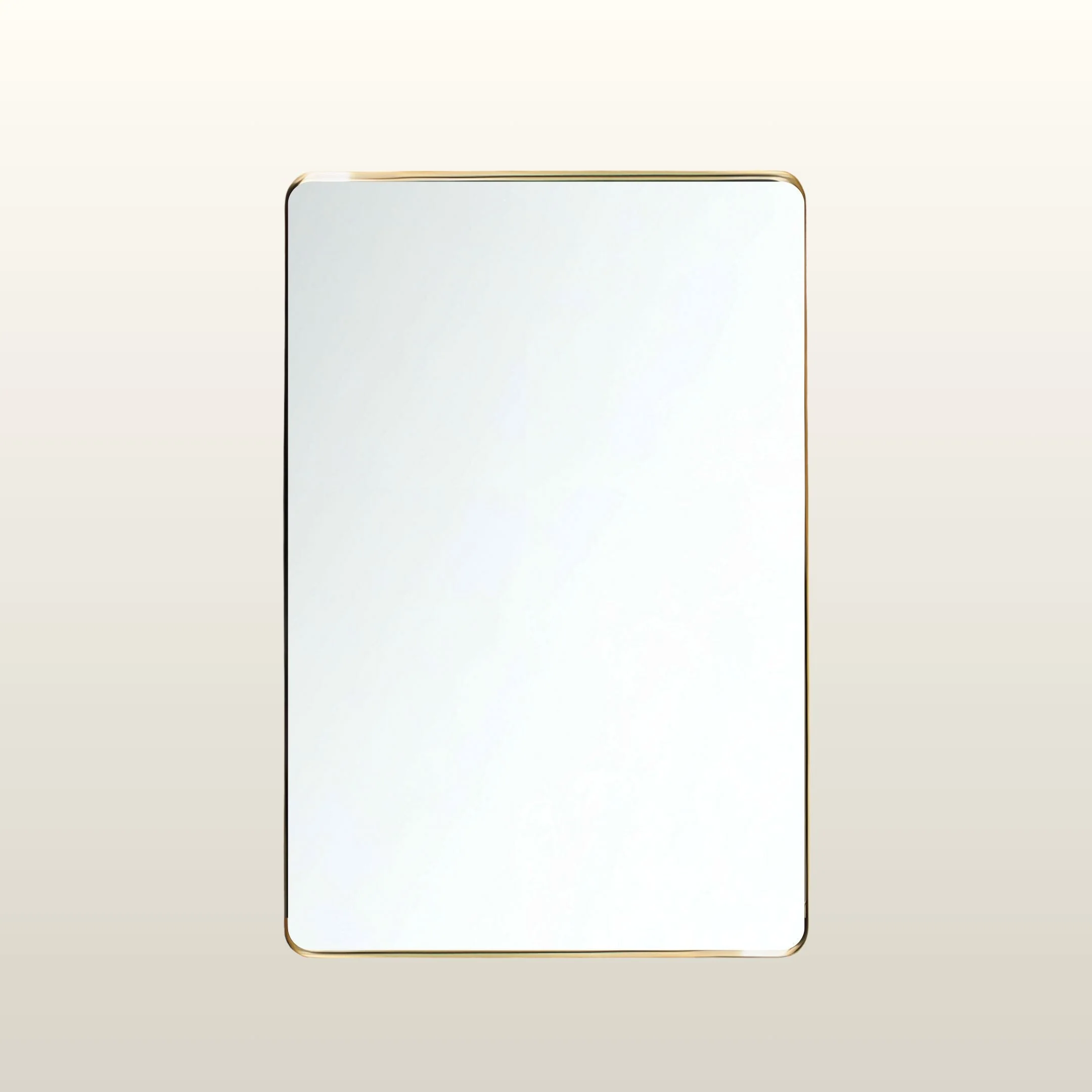 Portland Rectangular/ Round/ Oval Gold Mirror- Various Sizes - Image 3