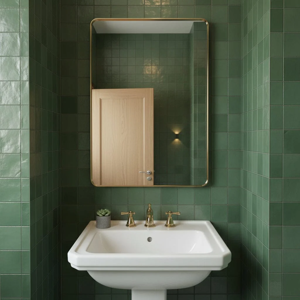 Portland Rectangular/ Round/ Oval Gold Mirror- Various Sizes - Image 30