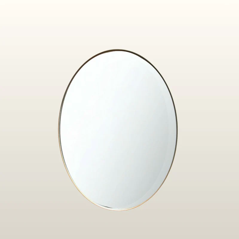 Portland Rectangular/ Round/ Oval Gold Mirror- Various Sizes - Image 7