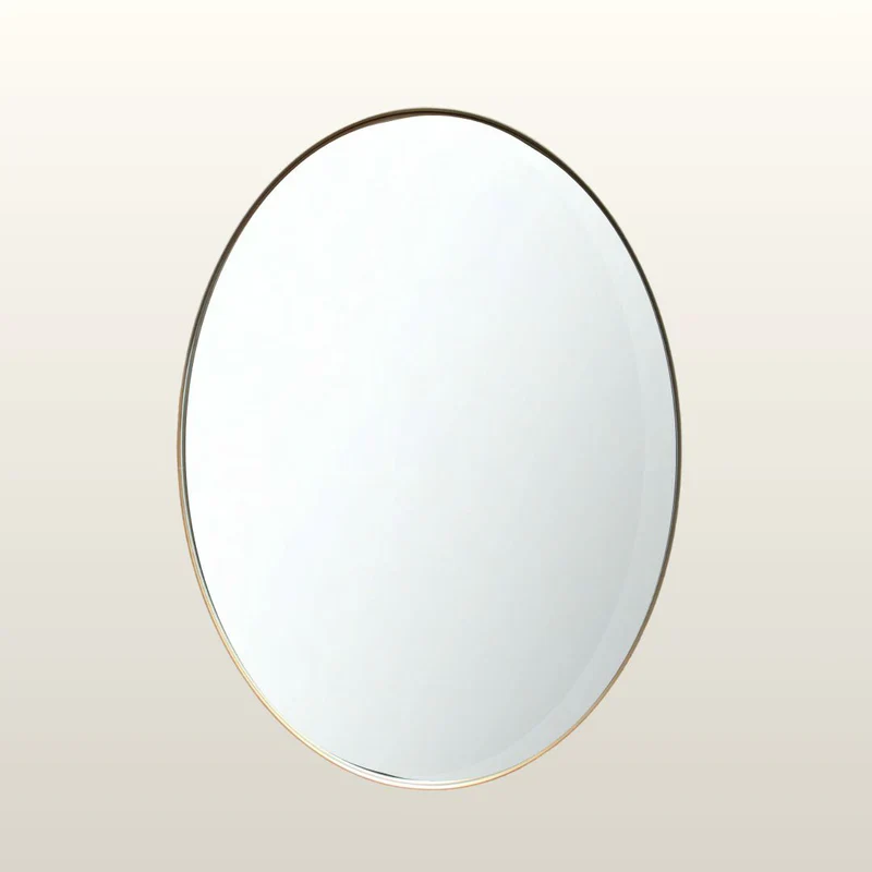 Portland Rectangular/ Round/ Oval Gold Mirror- Various Sizes - Image 8