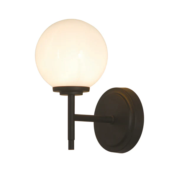 Porto 1Lt Bathroom Wall Light IP44 - Various Finish - Image 3