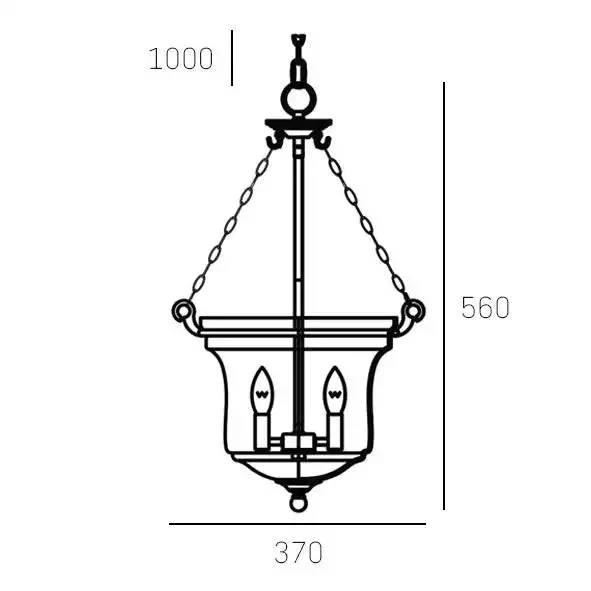 Prague Glass Pendant - Various Styles - Image 7