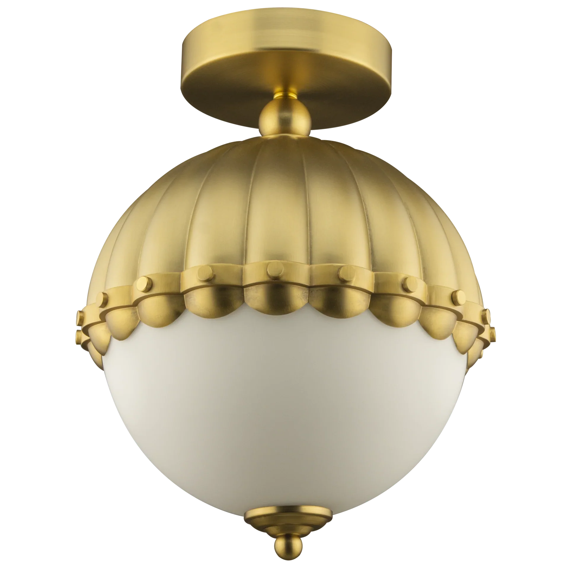 Pralines White/Black/Brass Pendant - Image 6