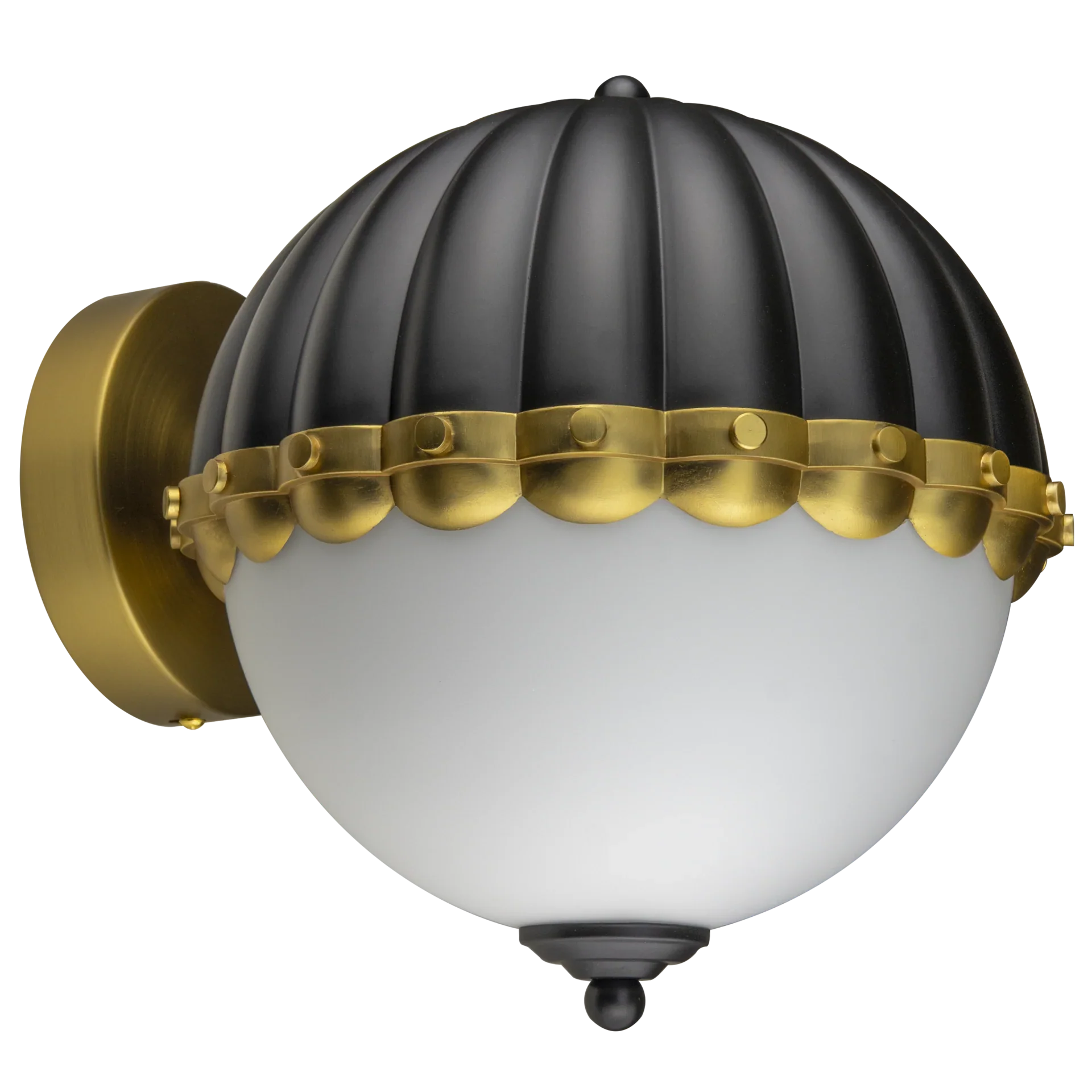 Pralines Brass/black Finish Wall Light - Image 4