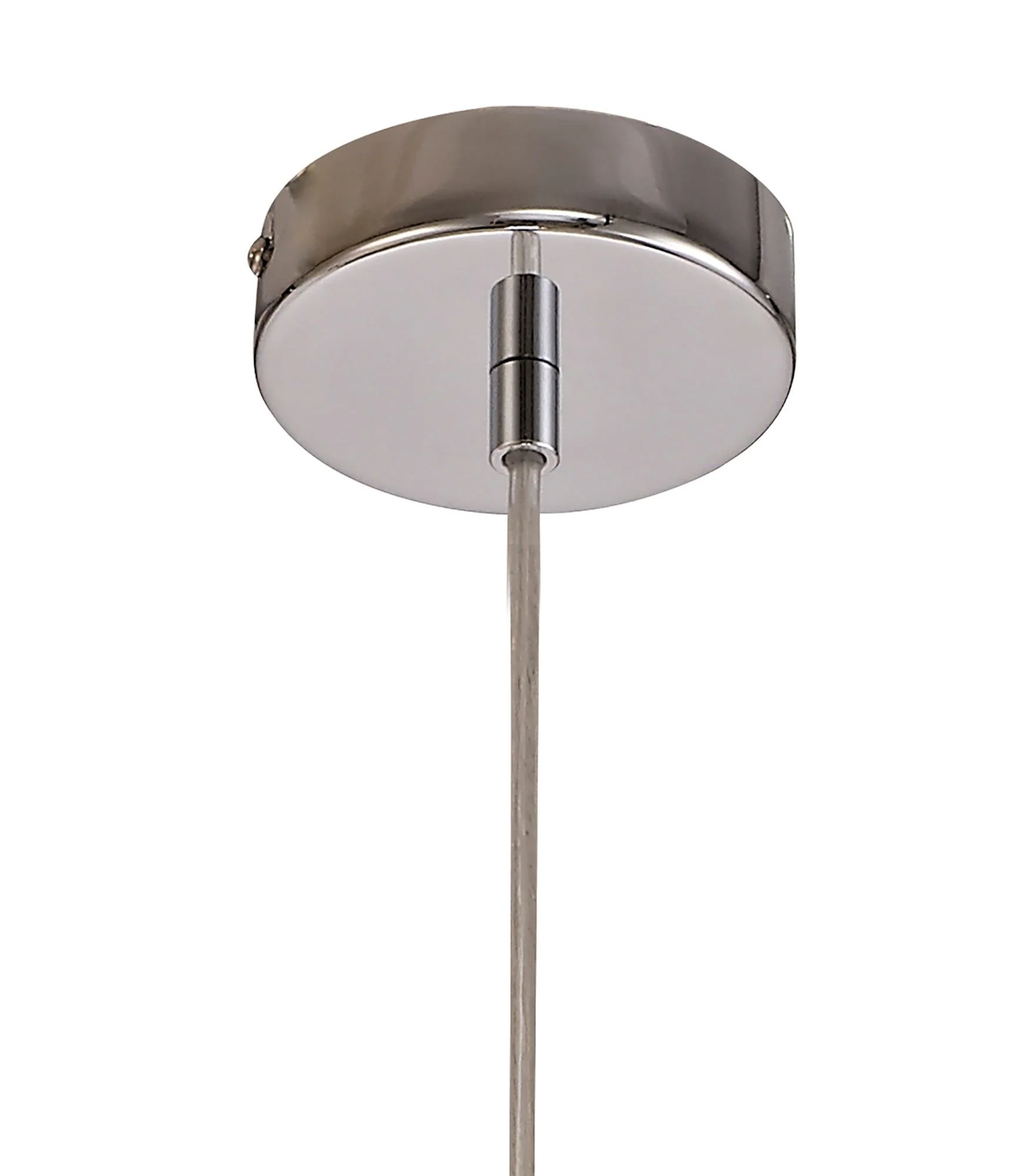 Praxis Single Pendant, Coffee/Polished Chrome, Satin Nickel/Polished Chrome, Gold/Polished Chrome - Image 4