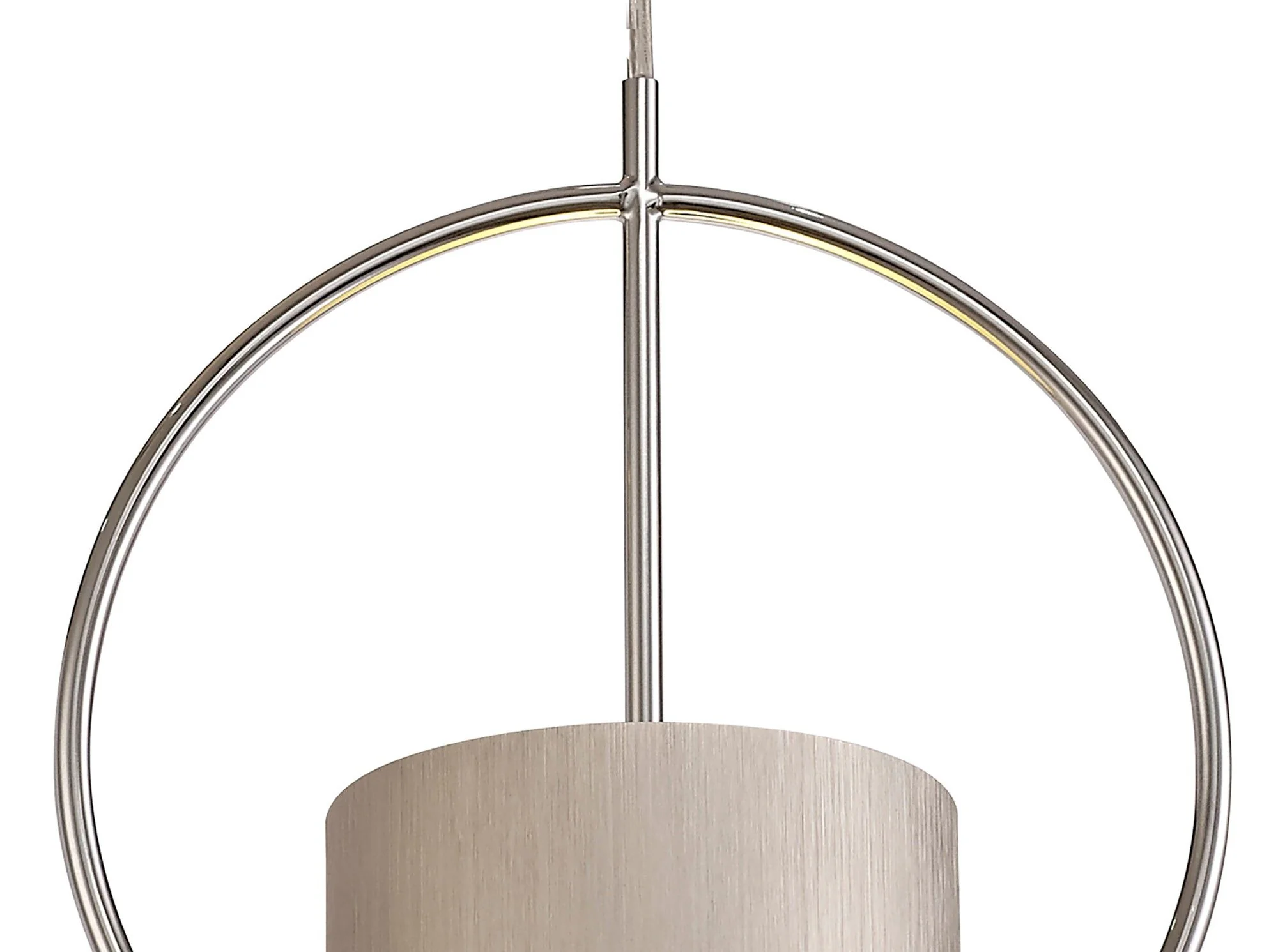 Praxis Single Pendant, Coffee/Polished Chrome, Satin Nickel/Polished Chrome, Gold/Polished Chrome - Image 5