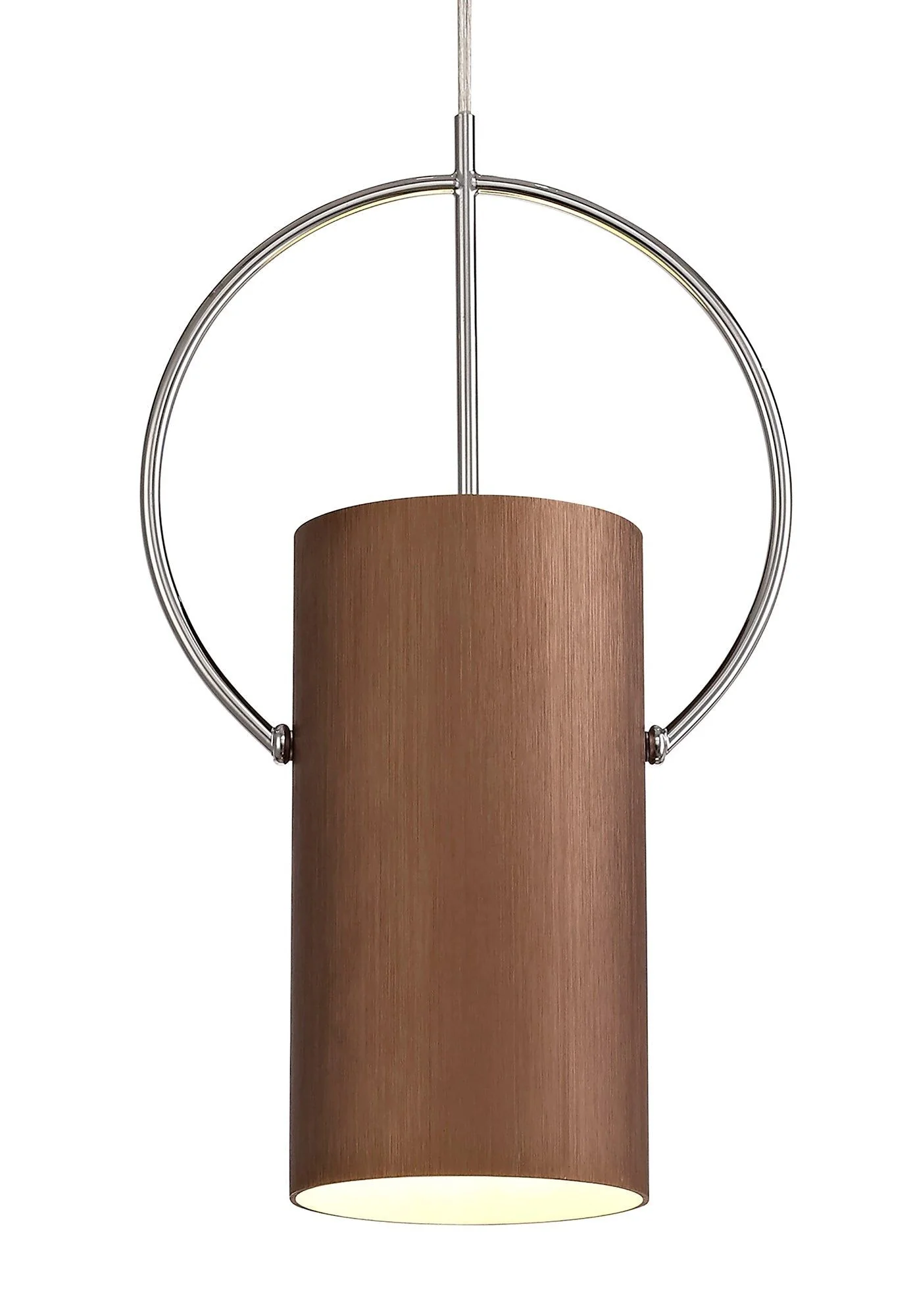 Praxis Single Pendant, Coffee/Polished Chrome, Satin Nickel/Polished Chrome, Gold/Polished Chrome - Image 8