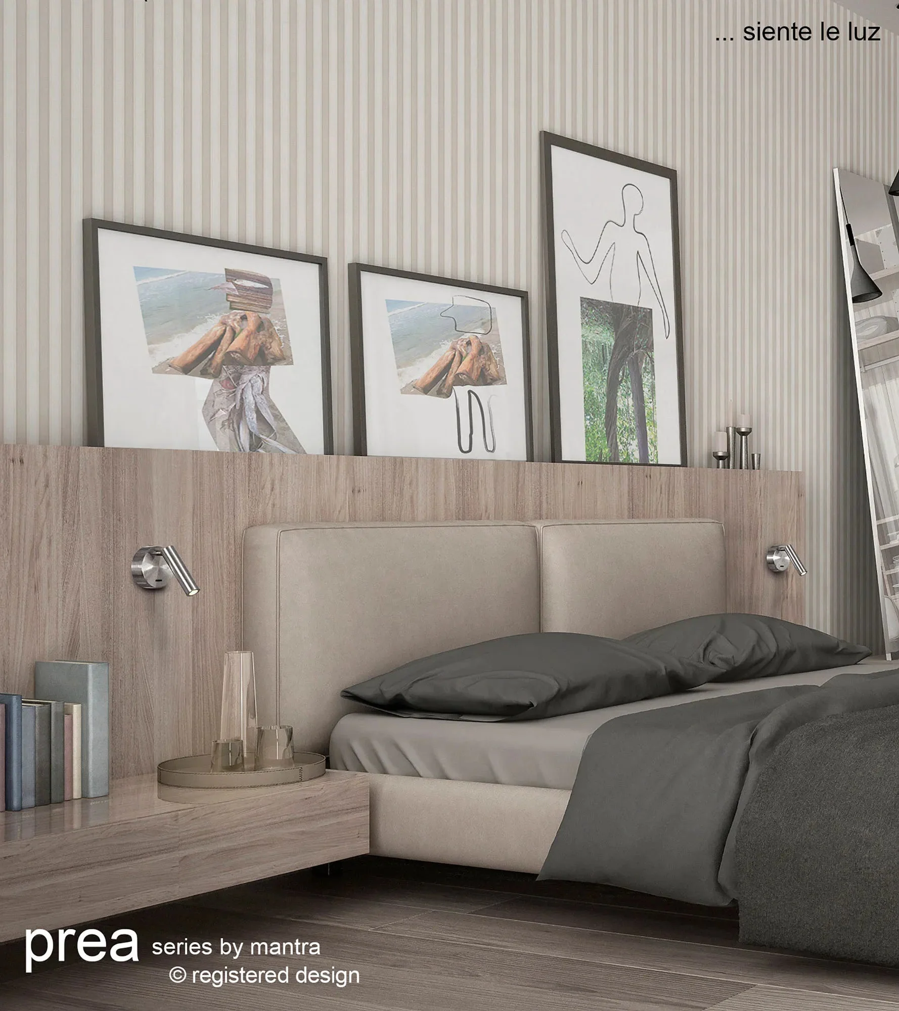 Prea 1Lt Reading Light - Various Finish - Image 3