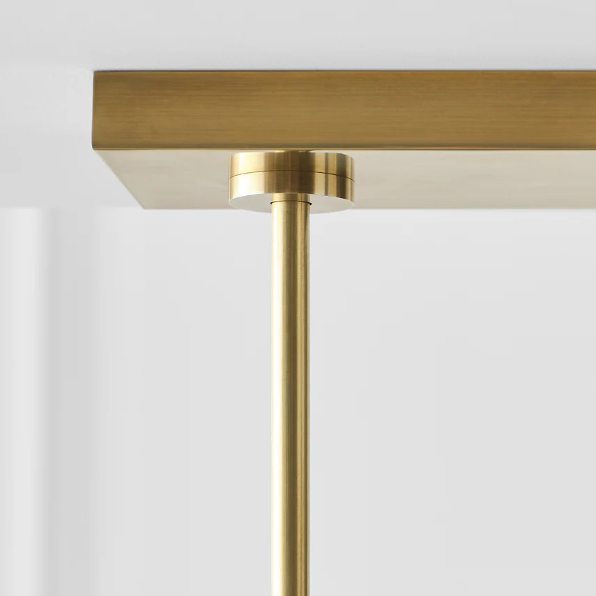 Precision Large Linear Chandelier - Various Finishes - Image 11
