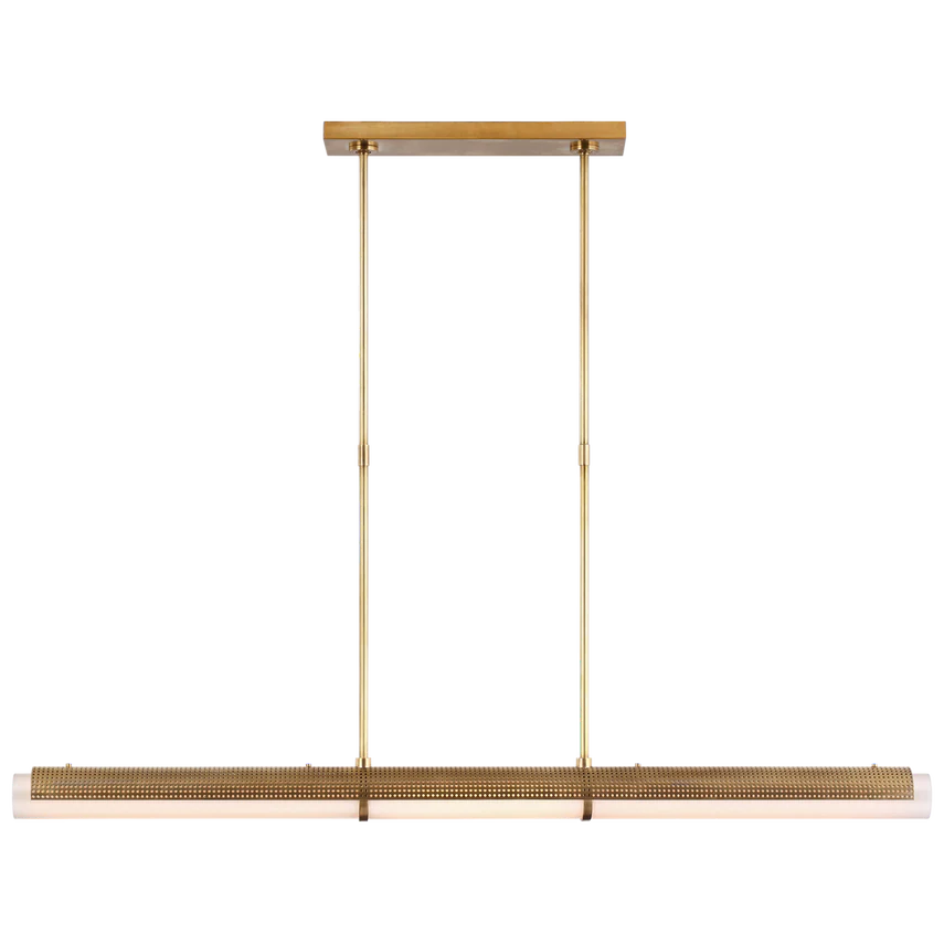 Precision Large Linear Chandelier - Various Finishes - Image 3