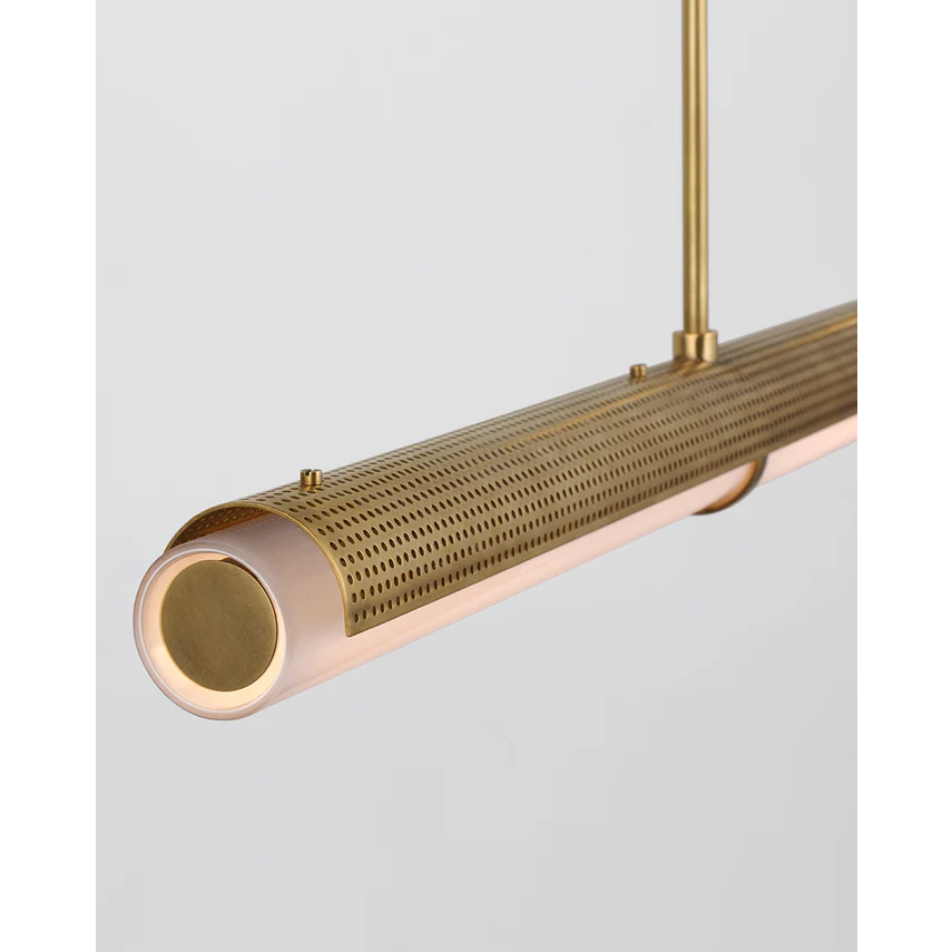 Precision Large Linear Chandelier - Various Finishes - Image 5