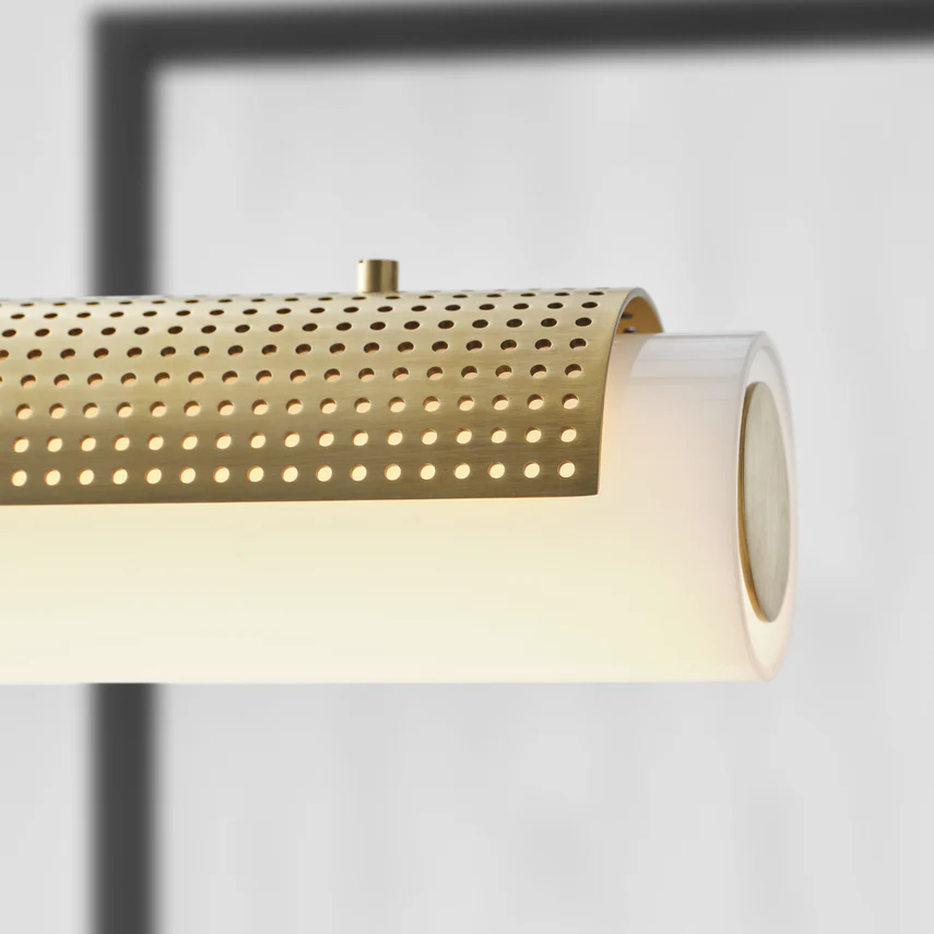 Precision Large Linear Chandelier - Various Finishes - Image 7