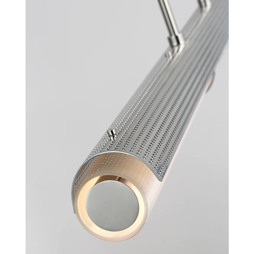 Precision Large Linear Chandelier - Various Finishes - Image 8