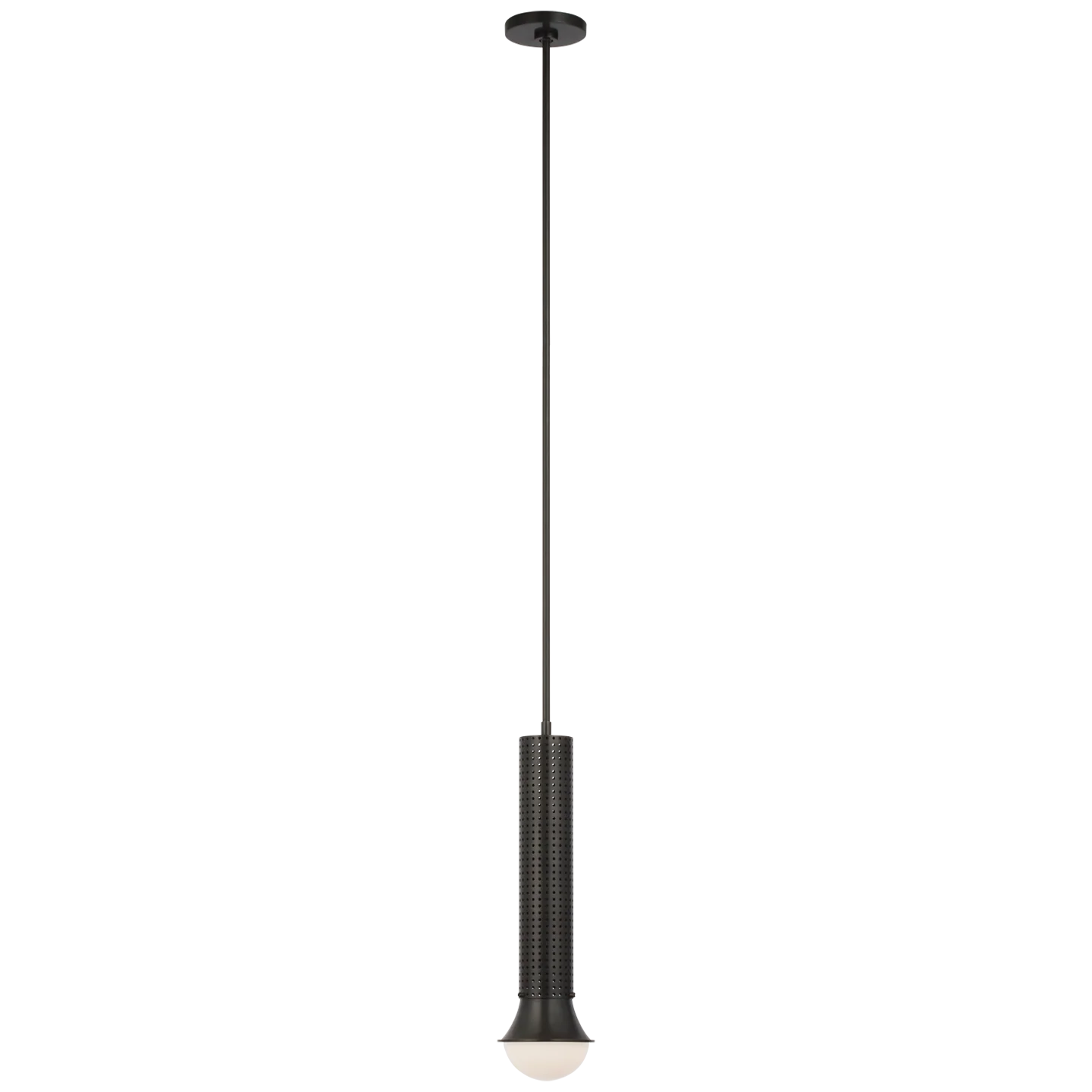 Precision Petite Elongated Pendant- Antique Brass/ Bronze - Image 2