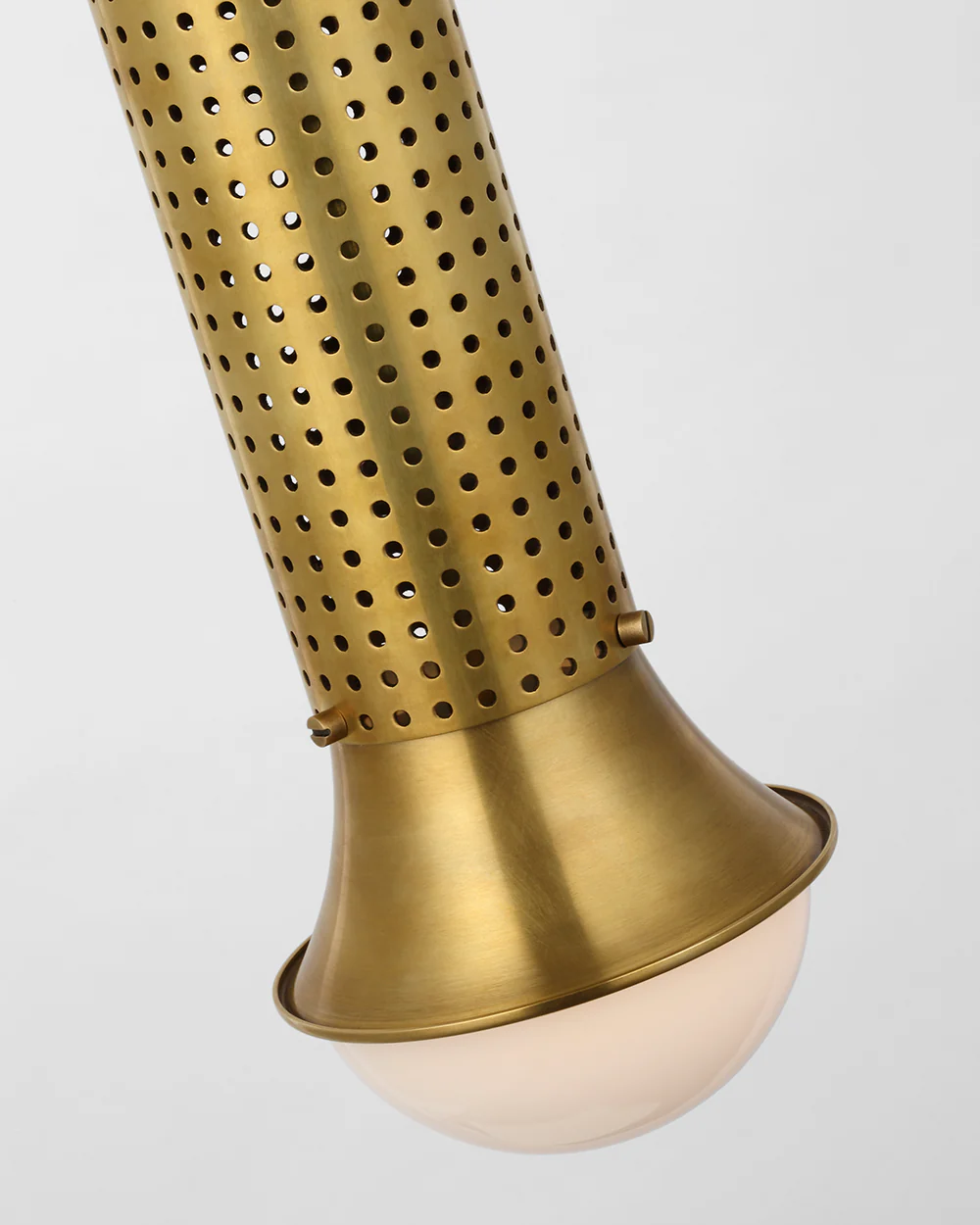 Precision Petite Elongated Pendant- Antique Brass/ Bronze - Image 3
