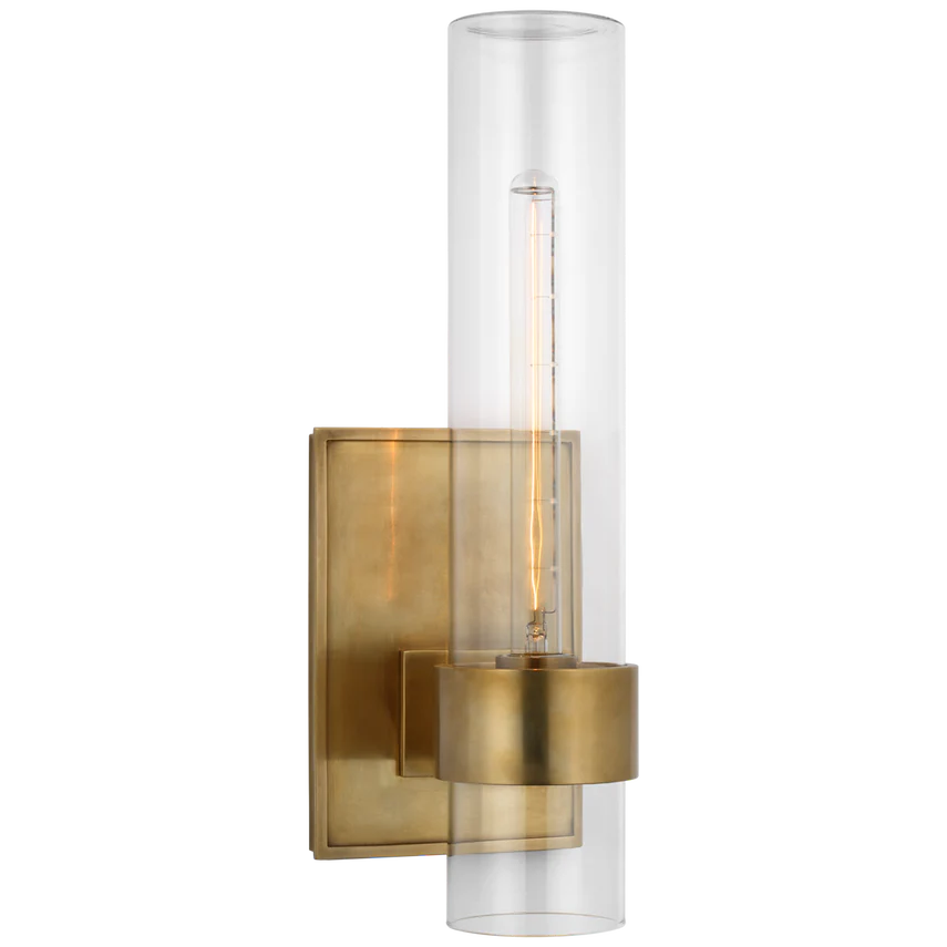 Presidio 18" Outdoor Wall Sconce- Brass/ Bronze/ Nickel Finishes - Image 2