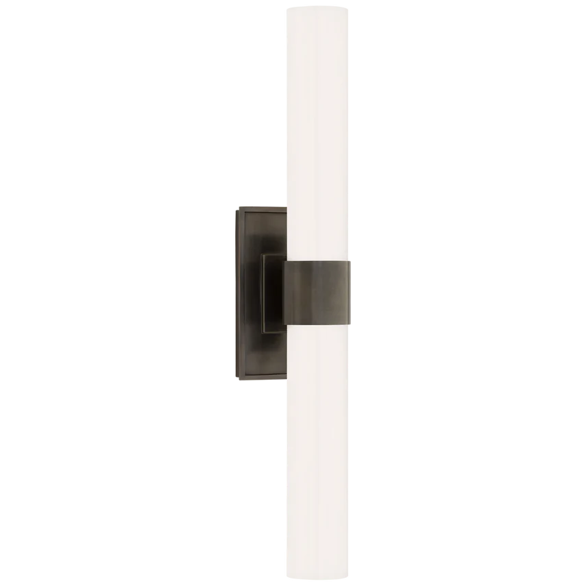 Presidio Petite Double Sconce- Bronze/ Brass/ Nickel Finishes