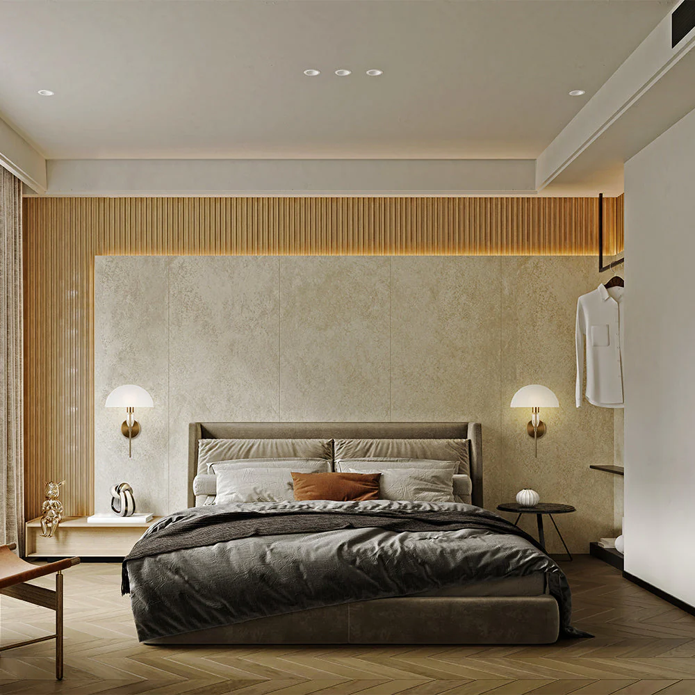 Prima Indoor Single Wall Light -  Chrome Finish - Image 2