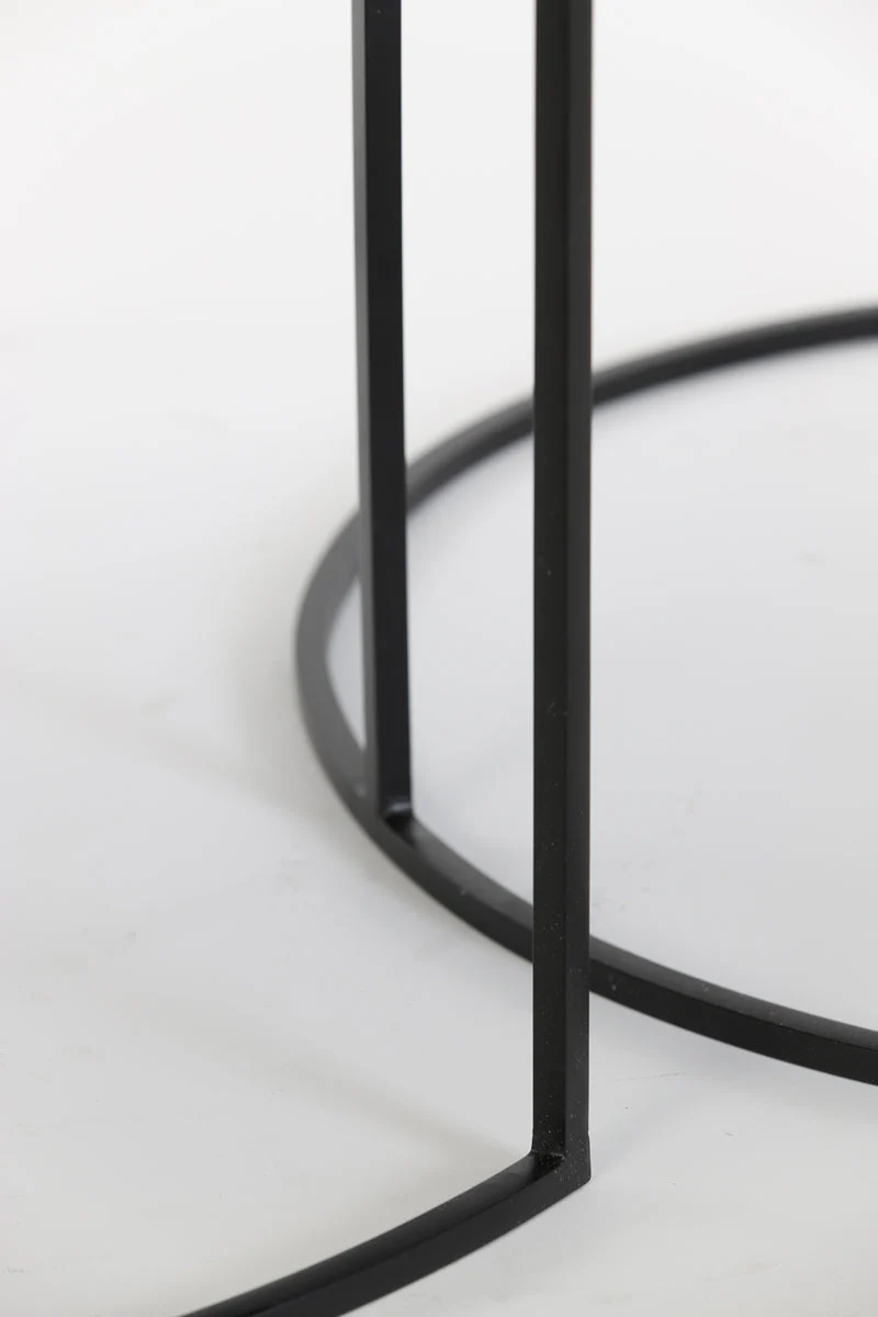 Primo Coffee Table - Black & Bronze/Matt Black Finish - Image 8