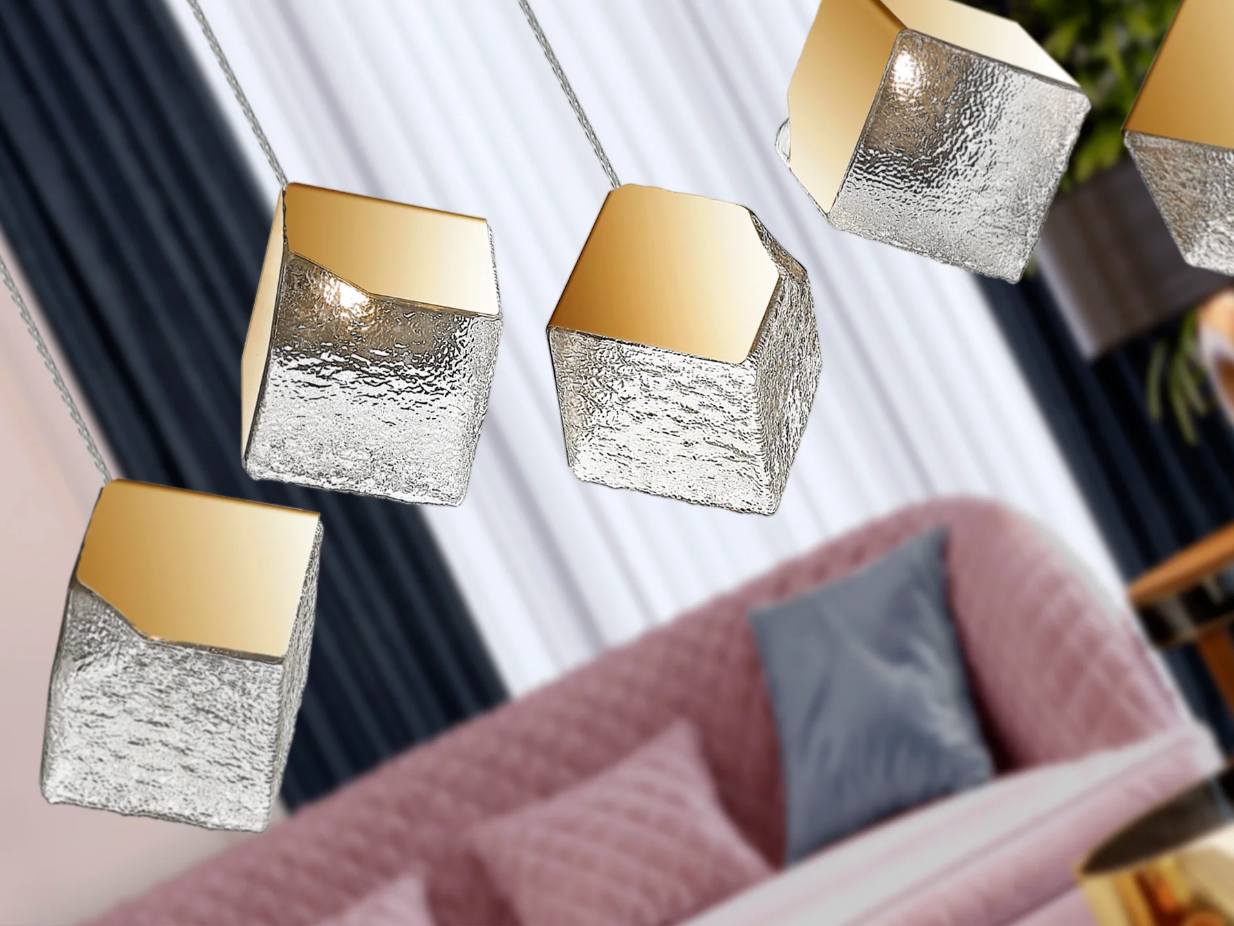 Priscila 5 Lt Ceiling Light - Image 5