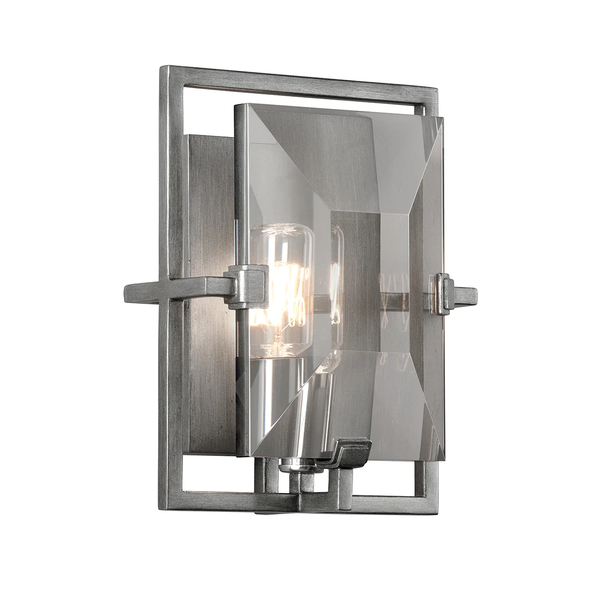 Prism 1Lt Wall Sconce- Round/ Square - Image 2