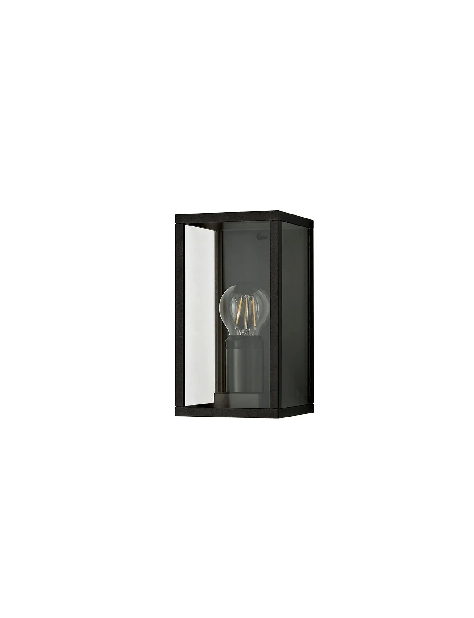 Privins Flush Wall Lamp, 1 x E27, IP54, Graphite Black, 2yrs Warranty - Image 3