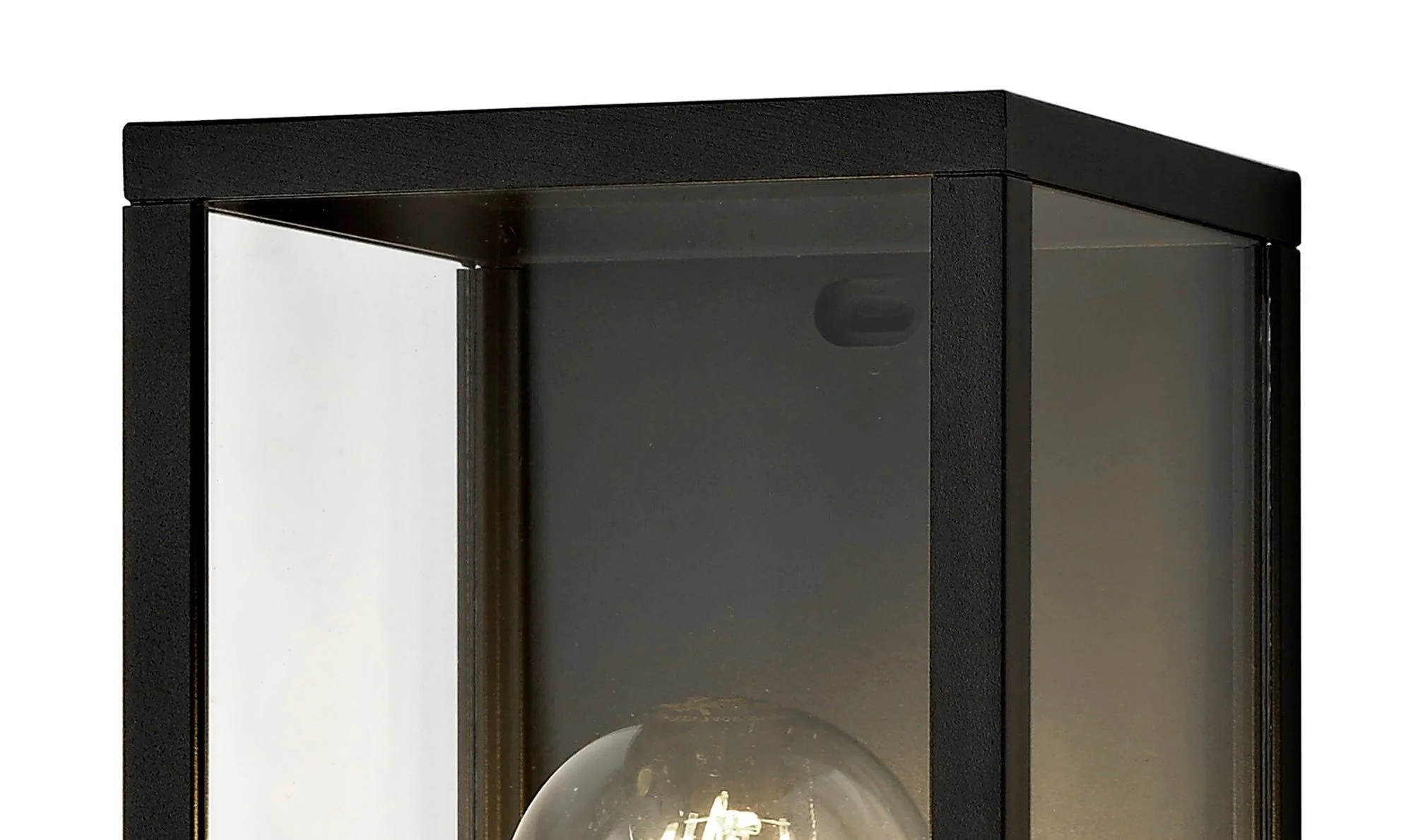 Privins Flush Wall Lamp, 1 x E27, IP54, Graphite Black, 2yrs Warranty - Image 4