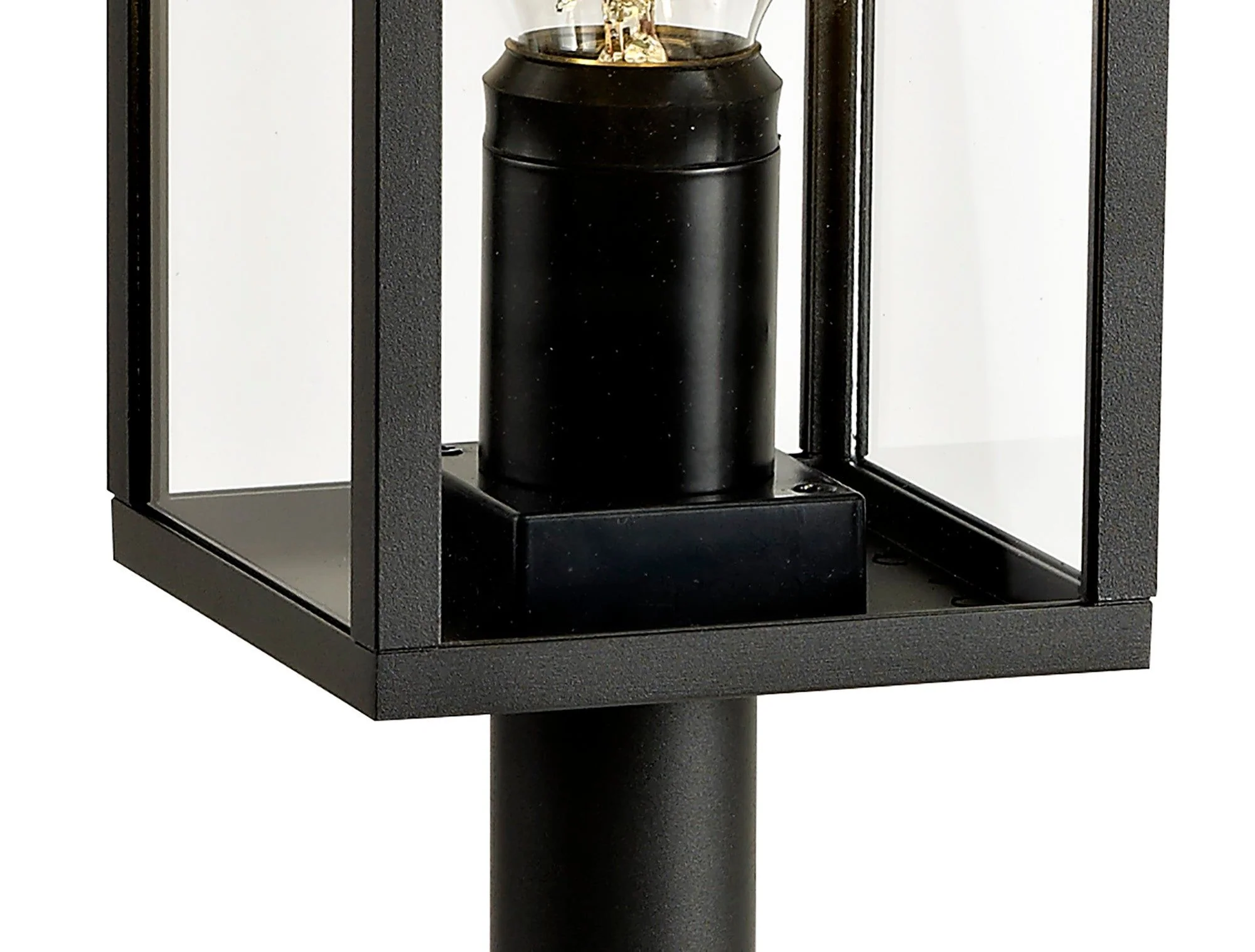 Privins Short/Tall Post, 1 x E27, IP54, Graphite Black, 2yrs Warranty - Image 3