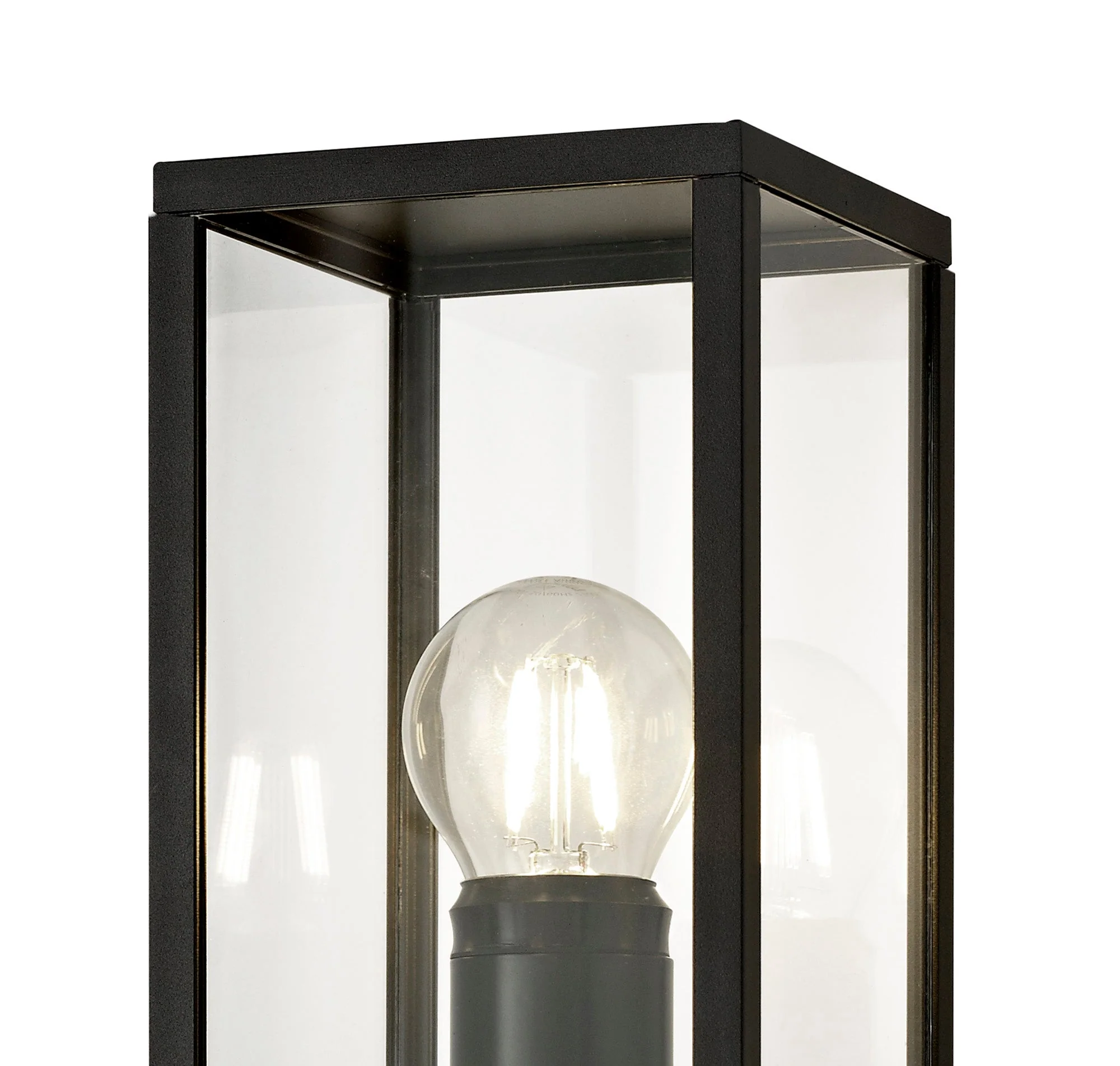Privins Upward Wall Lamp, 1 x E27, IP54, Graphite Black, 2yrs Warranty - Image 4