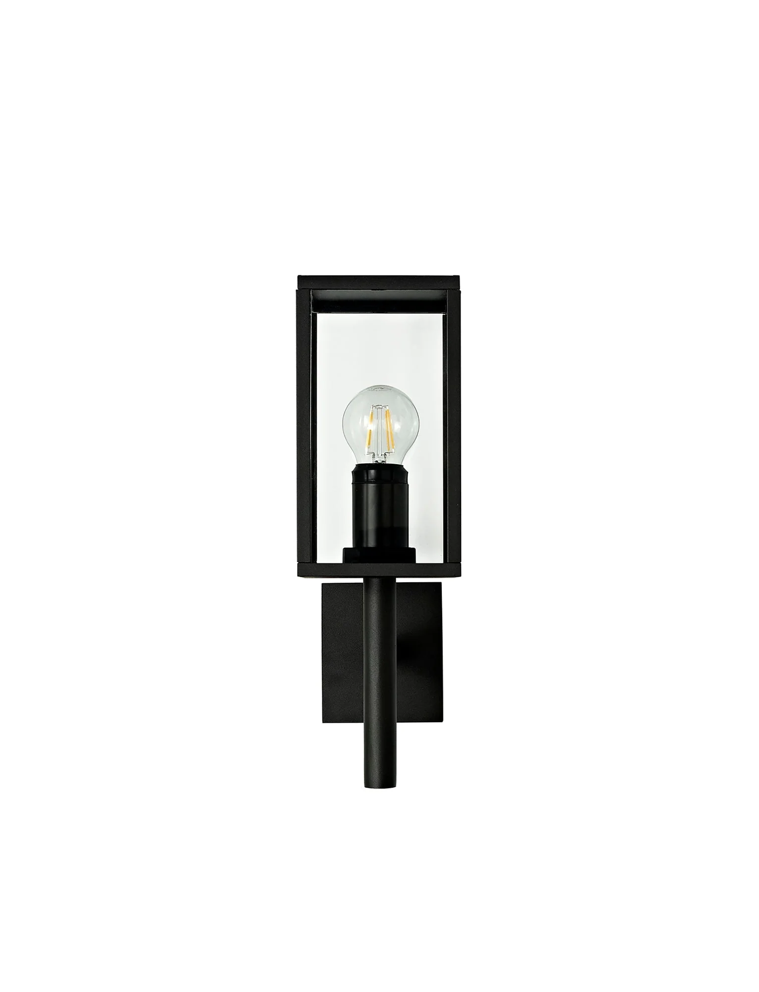 Privins Upward Wall Lamp, 1 x E27, IP54, Graphite Black, 2yrs Warranty - Image 7
