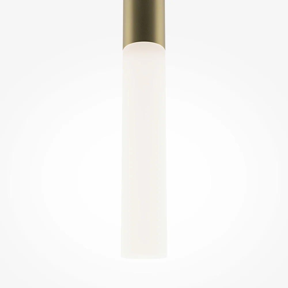 Pro Shade Pendant luminaire- Gold/ White/ Black - Image 4