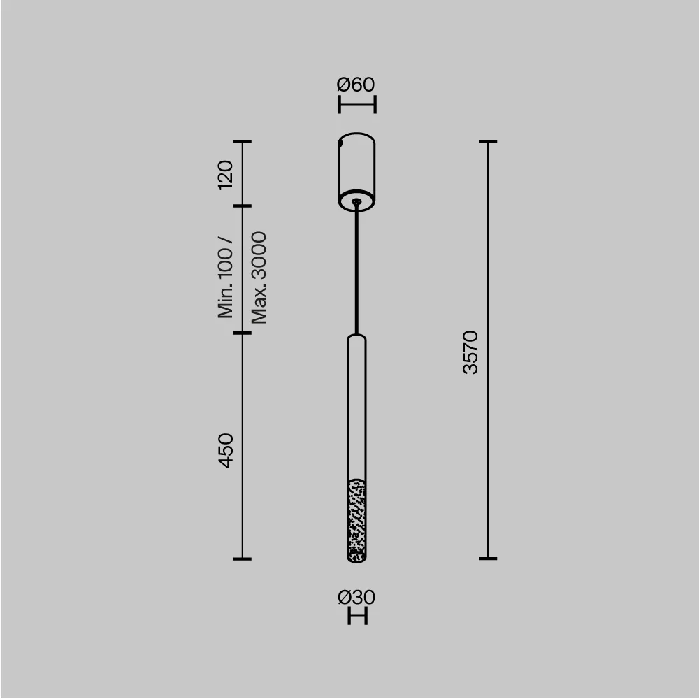 Pro Shade Pendant luminaire- Gold/ White/ Black - Image 6