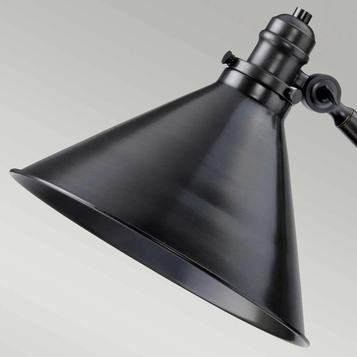 Provence 1 Light Floor Lamp In Various Finishes Brass E27 - Image 8