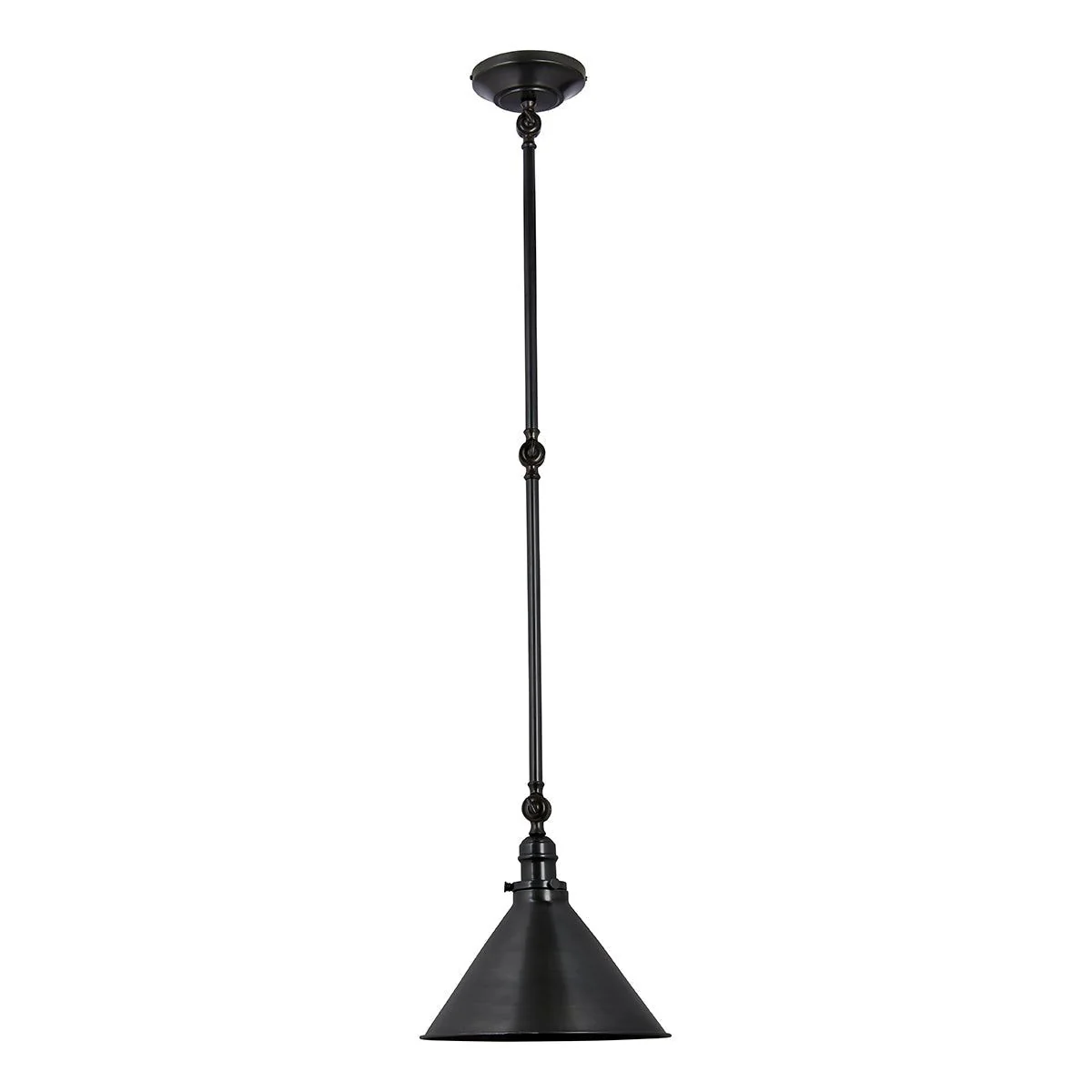 Provence 1Lt Pendant Ceiling Light - Polished Nickel/Polished Copper/Old Bronze/Aged Brass Finish - Image 3