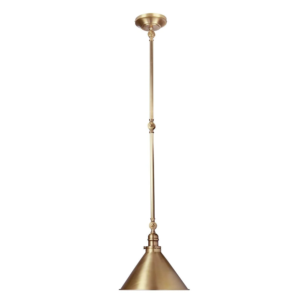 Provence 1Lt Pendant Ceiling Light - Polished Nickel/Polished Copper/Old Bronze/Aged Brass Finish - Image 4