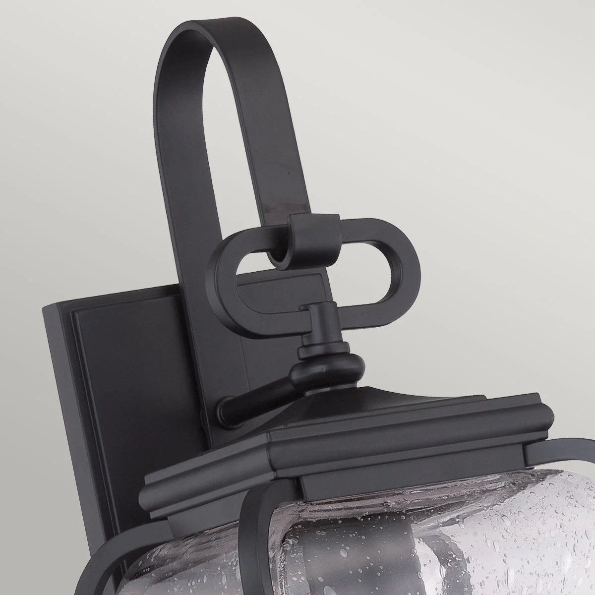 Province Wall Lantern – Mystic Black Finish - Image 2